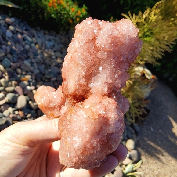 HUGE Sparkling Red Quartz Display Specimen- Collector's Grade - Picture 14 of 15